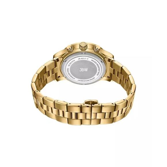 JBW Alessandra Diamond 18k Gold Plated Stainless Steel Quiet Luxury Watch NWB main image 8